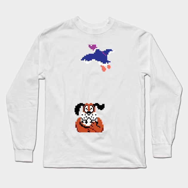 Duck Hunt Long Sleeve T-Shirt by dutyfreak